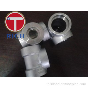 TORICH Paslanmaz Dövme Soket Kaynaklı Fittings GB / T14626